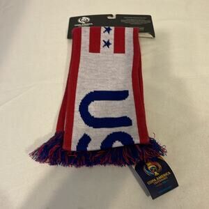 USA Forever Copa America Centenario Scarf USA 2016  collectibles Red Blue NWT